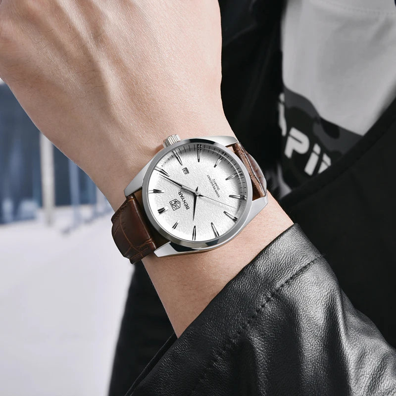 2020 new brand luxury men's watches BENYAR fashion business quartz watches for men waterproof wristwatch mens relogio masculino