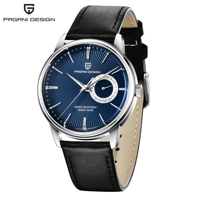 PAGANI DESIGN Top Brand Military Sports Quartz Watch Men's Business Casual Chronograph Luxury Men's Leather Watch Men's Watch