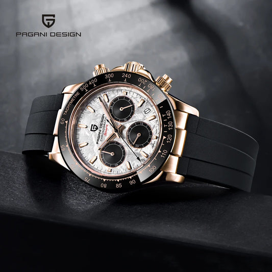 PAGANI DESIGN Men's Watches 2023 Top Brand Sports Men Quartz Wristwatches Waterproof Stainless Steel Business Clock Reloj Hombre