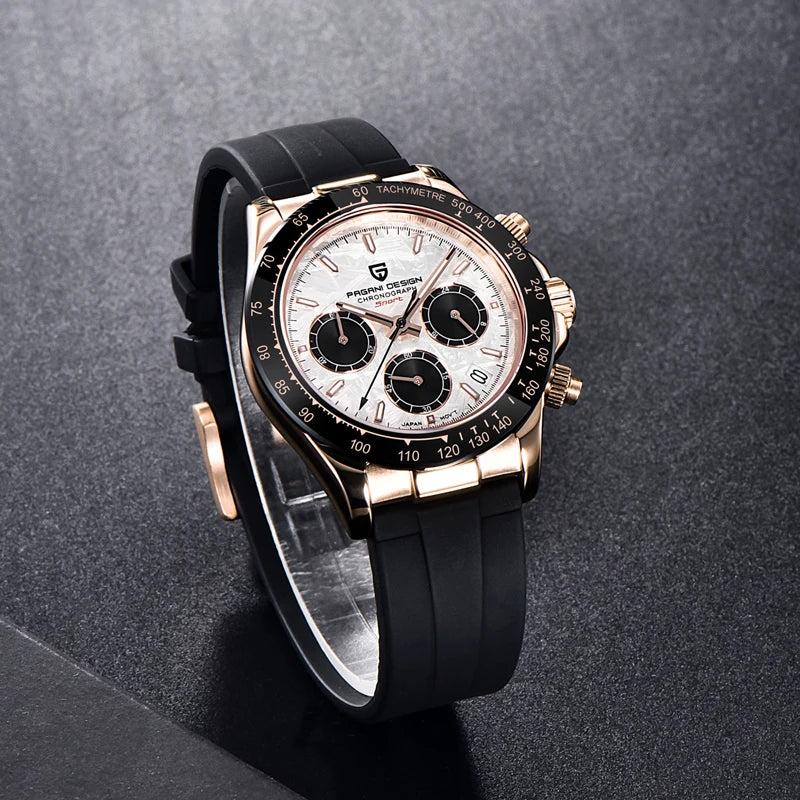 PAGANI DESIGN Men's Watches 2023 Top Brand Sports Men Quartz Wristwatches Waterproof Stainless Steel Business Clock Reloj Hombre