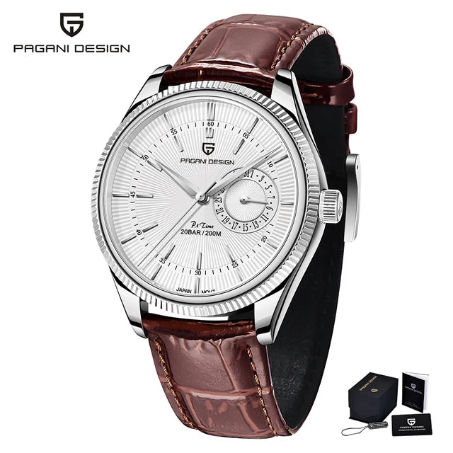 40mm PAGANI DESIGN Top Brand Men Quartz Wristwatch Sapphire Luxury Automatic Watch 200m Waterproof Men Diver Watch Reloj Hombre