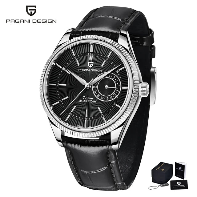 40mm PAGANI DESIGN Top Brand Men Quartz Wristwatch Sapphire Luxury Automatic Watch 200m Waterproof Men Diver Watch Reloj Hombre