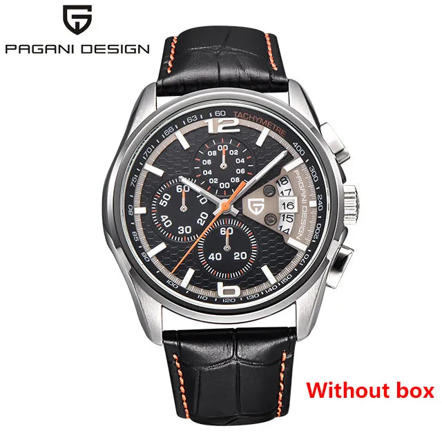 Top luxury brand PAGANI DESIGN Men's watches fashion sport wristwatch male quartz chornograph men waterproof clock Reloj hombres