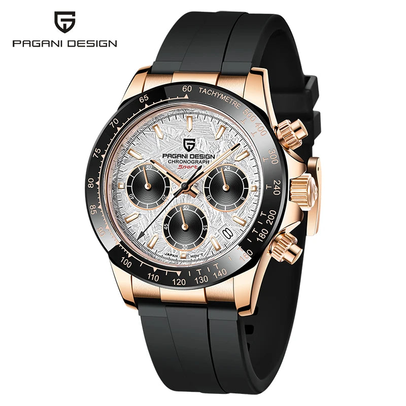 PAGANI DESIGN Men's Watches 2023 Top Brand Sports Men Quartz Wristwatches Waterproof Stainless Steel Business Clock Reloj Hombre