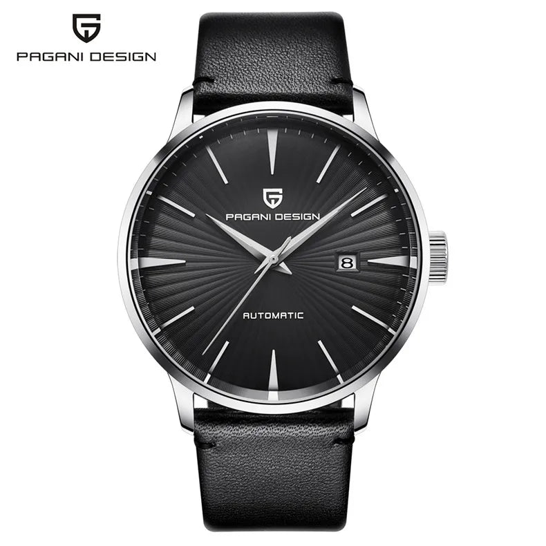 PAGANI DESIGN Men's Fashion Casual Mechanical Watches Waterproof 30M Stainless Steel Brand Luxury Automatic Business Watch saat