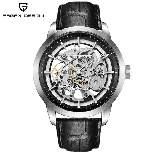 PAGANI DESIGN 1638 Brand Hot Sale 2021 Leather Men's Wrist Watches Luxury Mechanical Male Clock New Relogio Masculino