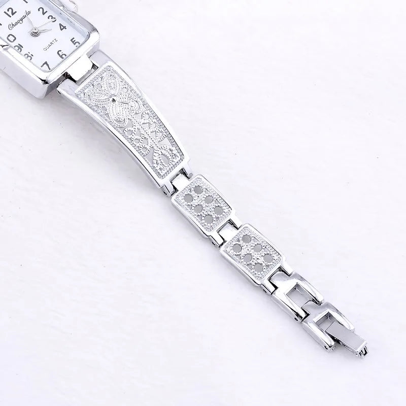 luxury silver watch women watches bracelet women's watches ladies watch female clock reloj mujer zegarek damski relogio feminino