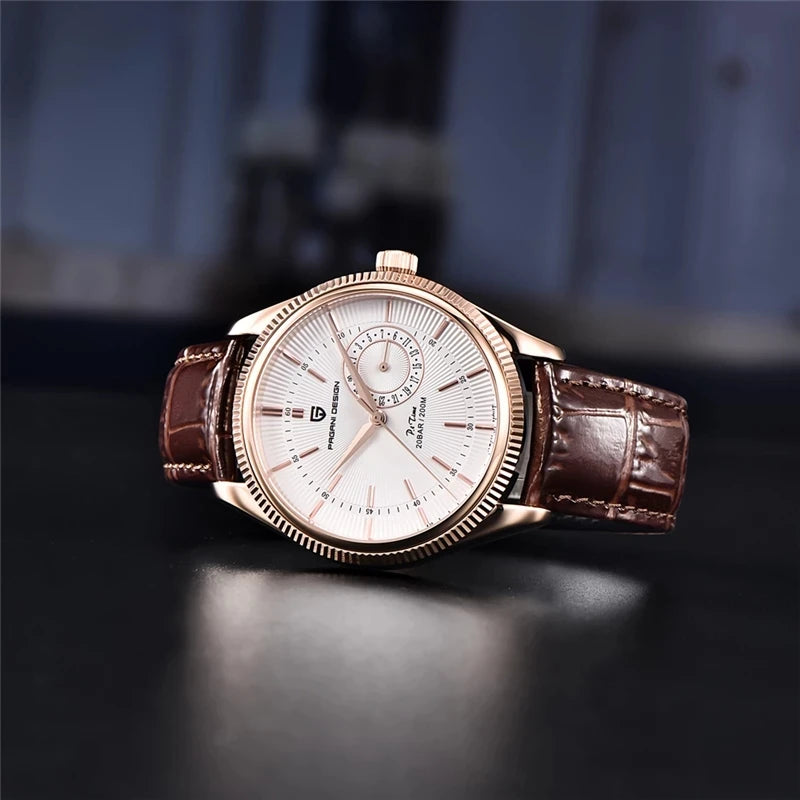 40mm PAGANI DESIGN Top Brand Men Quartz Wristwatch Sapphire Luxury Automatic Watch 200m Waterproof Men Diver Watch Reloj Hombre