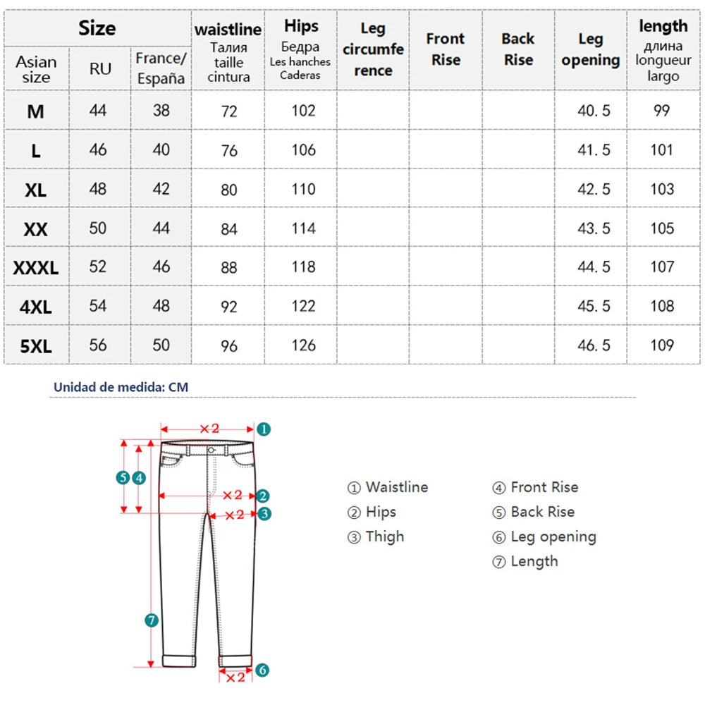 2024 Summer Jeans for Men Thin Soft Lyocell Fabric Loose Straight Wide Leg Pants Elastic Waist Casual Trousers Plus Size M-5XL