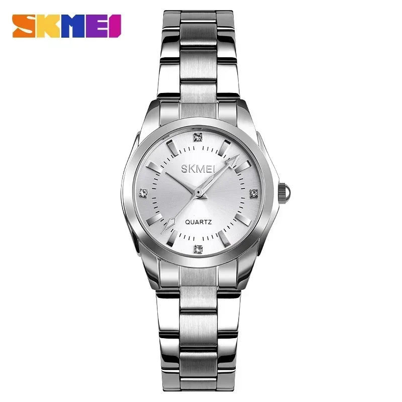 SKMEI1620  For Women Thin Lady Hour Ladies reloj mujer Fashion Simple Quartz Women Watch Movement Luxury Quartz Watches