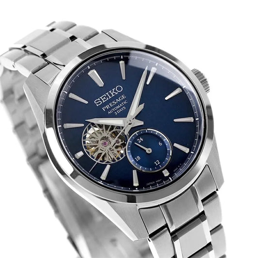 "🌟 Limited Time Offer! 🌟  Seiko Precision Presage Series Hollow Automatic Mechanical Watch SPB417J1 – Now for ONLY 399 AED!