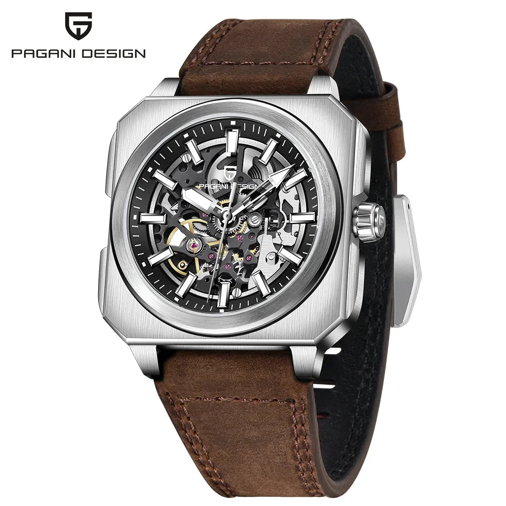 PAGANI DESIGN 2025 New 42MM Men's Automatic Mechanical Watches PD1791 Luxury Sapphire Glass 5ATM Waterproof Watch for Men