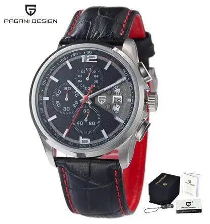 PAGANI DESIGN Men Quartz Wristwatch Fashionable Sports Watches with Calendar 30M Waterproof Watch for Men reloj hombre PD3306