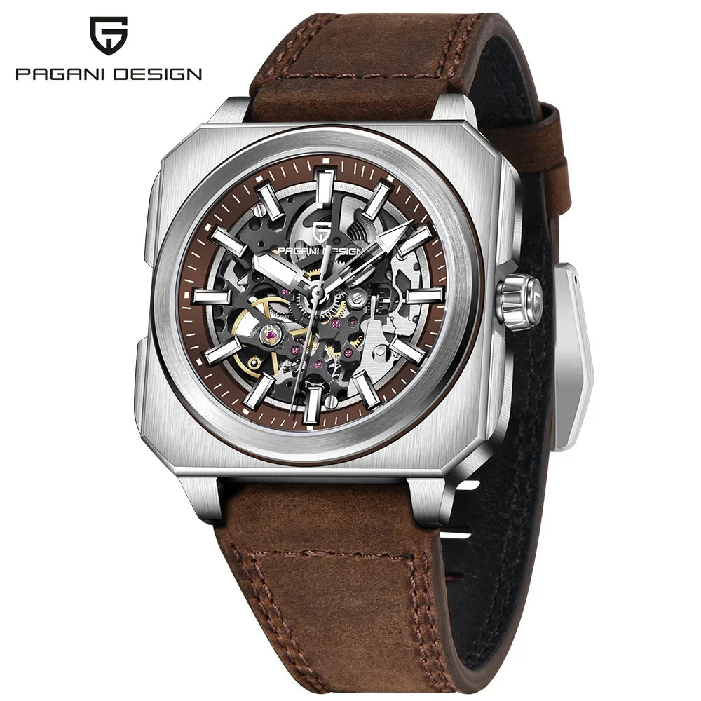 PAGANI DESIGN 2025 New 42MM Men's Automatic Mechanical Watches PD1791 Luxury Sapphire Glass 5ATM Waterproof Watch for Men