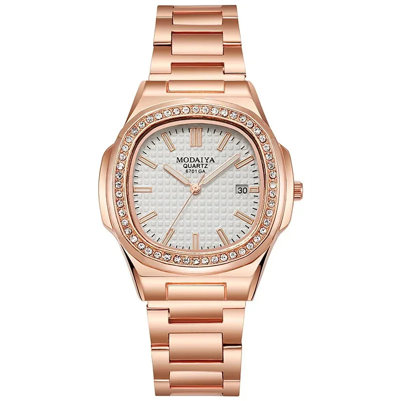 New Fashion Women Watch Calendar Men Quartz Watch Rose Gold Luxury Women Watches Simple Wristwatches Clock Hour 시계  reloj mujer