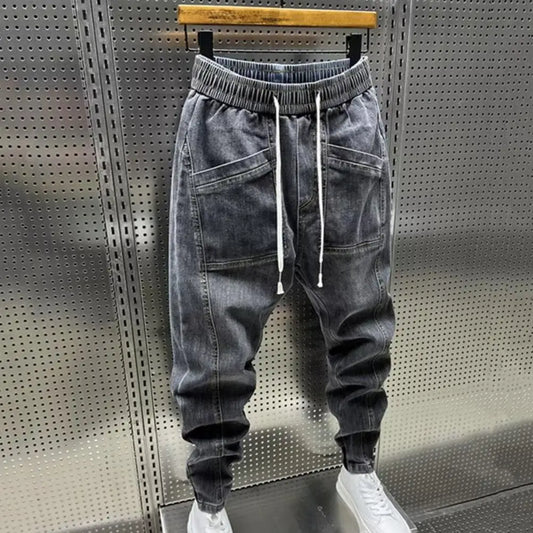 Cargo Pants Men Jogging Casual Pants Cotton Full Length Military Mens Streetwear Mens Work Tracksuit Trousers Jeans