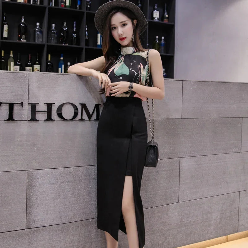 Cheap wholesale 2019 new Spring Summer Autumn  Hot selling women's fashion casual  sexy Skirt BP116