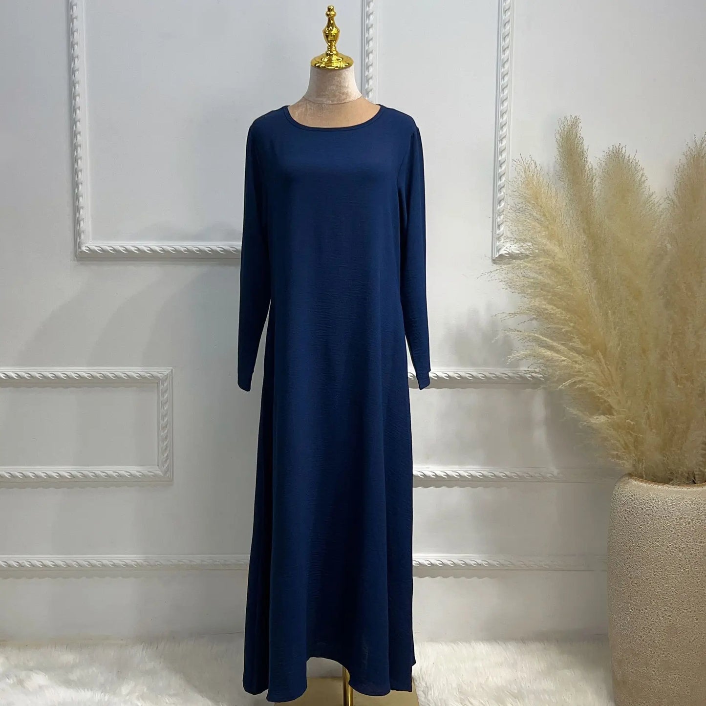 Eid Muslim Women Abayas  Dress Middle East Dubai Abaya Turkey Kaftan Islamic Dresses Ramadan Femme Arabic Elegant Vestidos