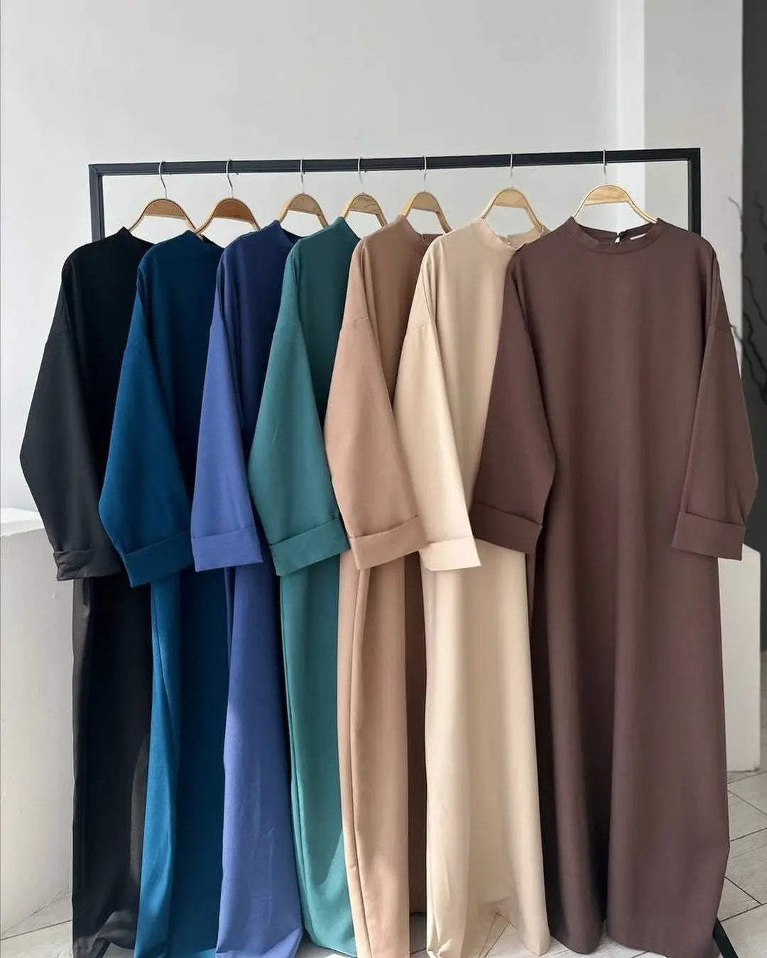 Eid Muslim Dress Women Abaya Autumn Dubai Abayas Jalabiya Morocco Modest Dresses Kaftan Islam Vestidos Saudi Arab Long Robe