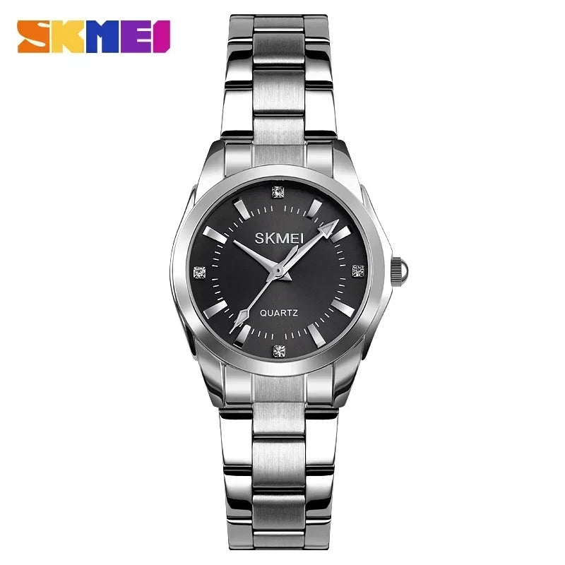 SKMEI1620  For Women Thin Lady Hour Ladies reloj mujer Fashion Simple Quartz Women Watch Movement Luxury Quartz Watches