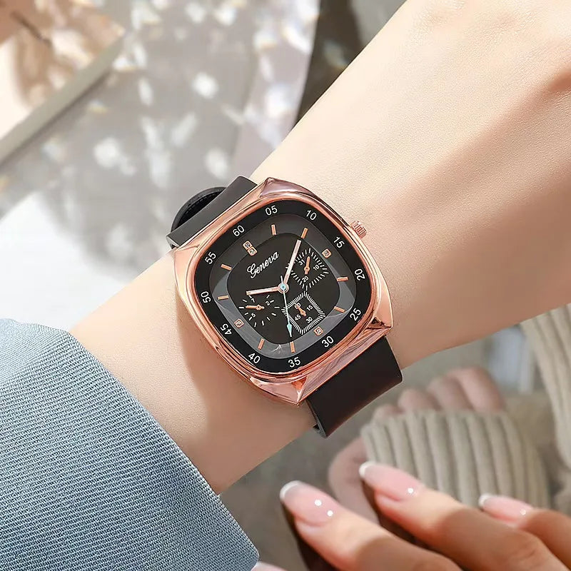 SHSHD 2021New Fashion Women Watches Ladies Top Brand luxury Waterproof Quartz Clocks Watch Women Stainless Steel Date Gift Clock