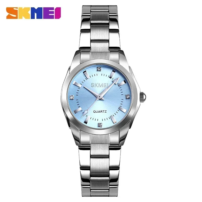 SKMEI1620  For Women Thin Lady Hour Ladies reloj mujer Fashion Simple Quartz Women Watch Movement Luxury Quartz Watches