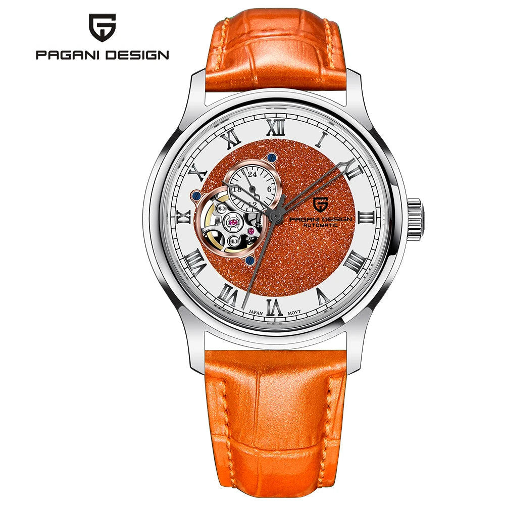 PAGANI DESIGN Men's Mechanical Wristwatch NH39 Automatic movement Stainless steel Sapphire Glass Fashion Watch for men PDYS015