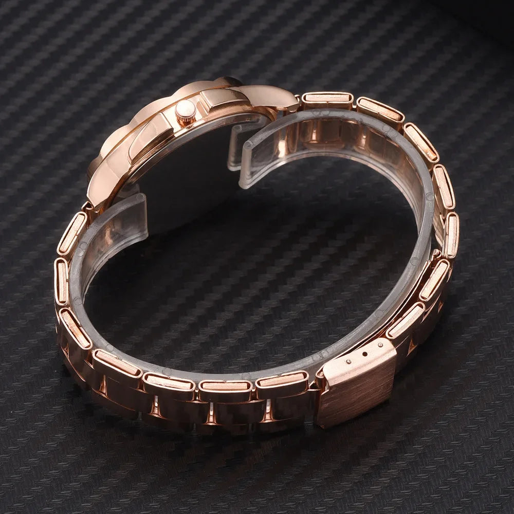 2024 New Women Watches reloj mujer Fashion Rose Gold Luxury Lady Watch For Women Business Wrist Watch Relogio Feminino Gift