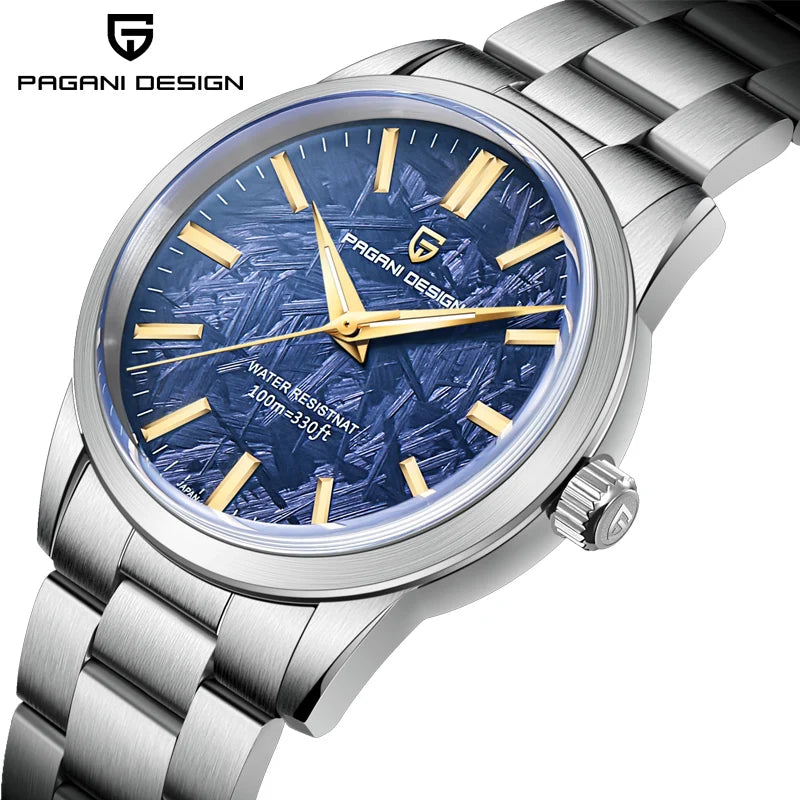 2024 PAGANI DESIGN Quartz Wristwatches luxury fashion Sapphire steel 100M Waterproof Diver Watch for Men reloj hombre PD1734